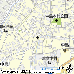 岡山県倉敷市中島1048周辺の地図