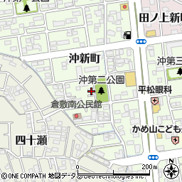 岡山県倉敷市沖新町57-6周辺の地図