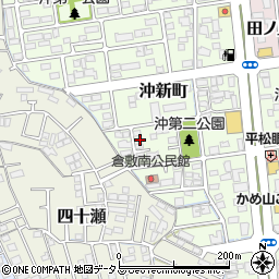 岡山県倉敷市沖新町57-16周辺の地図
