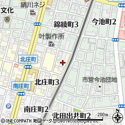 大阪府堺市堺区北庄町3丁3周辺の地図