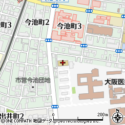 浅香山病院看護専門学校周辺の地図