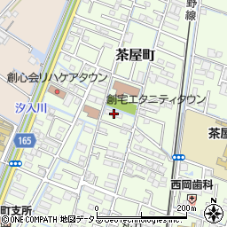 岡山県倉敷市茶屋町1718周辺の地図