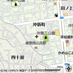 岡山県倉敷市沖新町57周辺の地図