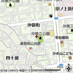 岡山県倉敷市沖新町57-12周辺の地図