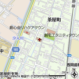 岡山県倉敷市茶屋町2104周辺の地図