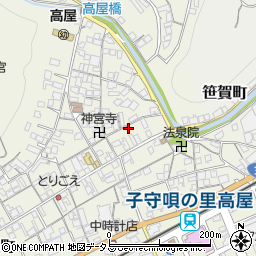 岡山県井原市高屋町789周辺の地図