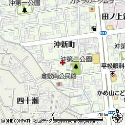 岡山県倉敷市沖新町57-4周辺の地図