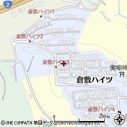 岡山県倉敷市倉敷ハイツ6-2周辺の地図