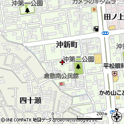 岡山県倉敷市沖新町57-18周辺の地図