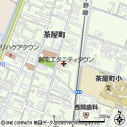 岡山県倉敷市茶屋町1738-1周辺の地図