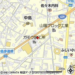 岡山県倉敷市中島730周辺の地図