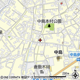 岡山県倉敷市中島589周辺の地図