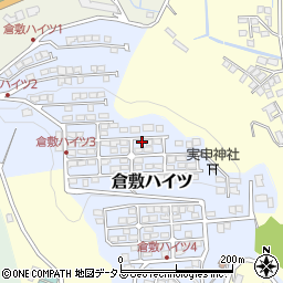 岡山県倉敷市倉敷ハイツ6-8周辺の地図