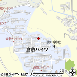 岡山県倉敷市倉敷ハイツ6-10周辺の地図