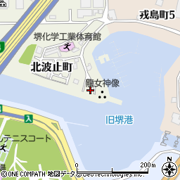 大阪府堺市堺区北波止町15周辺の地図