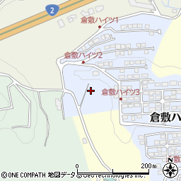 岡山県倉敷市倉敷ハイツ4周辺の地図