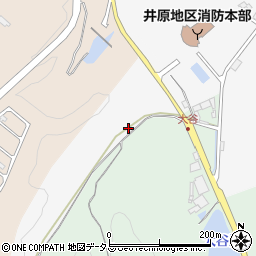 岡山県井原市上出部町2374周辺の地図