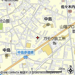 岡山県倉敷市中島686周辺の地図
