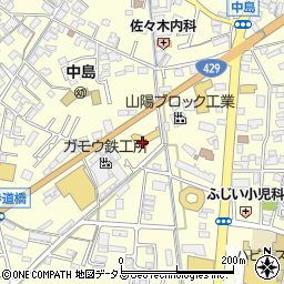 岡山県倉敷市中島709周辺の地図