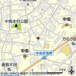 岡山県倉敷市中島646周辺の地図
