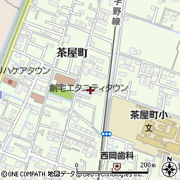 岡山県倉敷市茶屋町1736-6周辺の地図