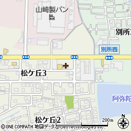 セブンイレブン松原松ケ丘３丁目店周辺の地図