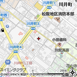 三重県松阪市川井町2718周辺の地図