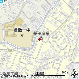 岡山県倉敷市中島1099周辺の地図