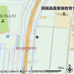 岡山県岡山市南区藤田1430周辺の地図