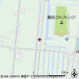 岡山県岡山市南区藤田391周辺の地図