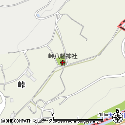 峠八幡神社周辺の地図