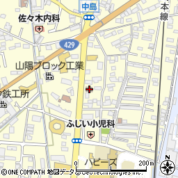 倉敷中島郵便局周辺の地図