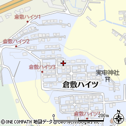 岡山県倉敷市倉敷ハイツ5-20周辺の地図