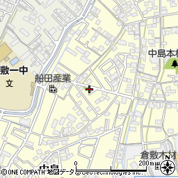 岡山県倉敷市中島1079周辺の地図