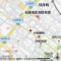 三重県松阪市川井町2608周辺の地図