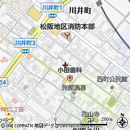 三重県松阪市川井町1159-5周辺の地図