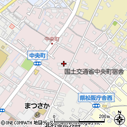 三重県松阪市中央町564周辺の地図