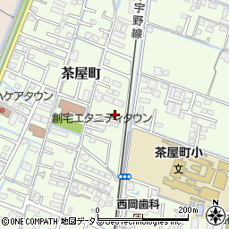 岡山県倉敷市茶屋町1736-11周辺の地図