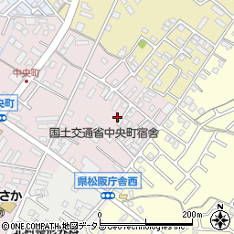 三重県松阪市中央町588周辺の地図