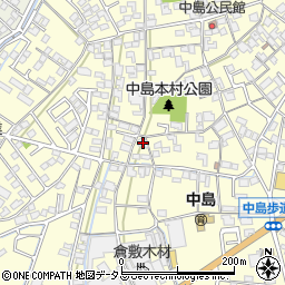 岡山県倉敷市中島590周辺の地図