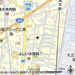 岡山県倉敷市中島2260周辺の地図