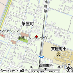 岡山県倉敷市茶屋町1736-12周辺の地図