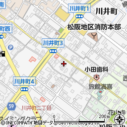 三重県松阪市川井町2716周辺の地図