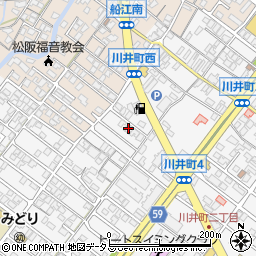 三重県松阪市川井町302-10周辺の地図