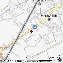 岡山県倉敷市船穂町船穂1837周辺の地図