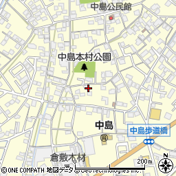 岡山県倉敷市中島630周辺の地図