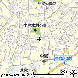 岡山県倉敷市中島631周辺の地図