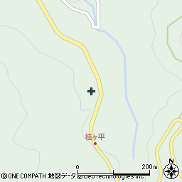 島根県益田市桂平町1821-1周辺の地図