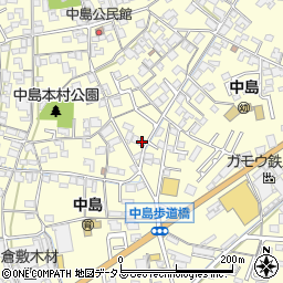 岡山県倉敷市中島643周辺の地図
