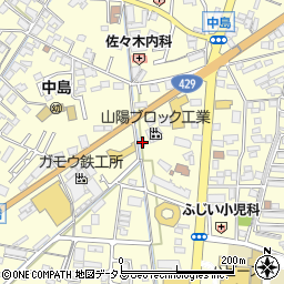 岡山県倉敷市中島275周辺の地図